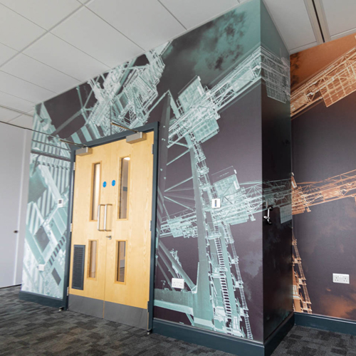 Signwork interior signage